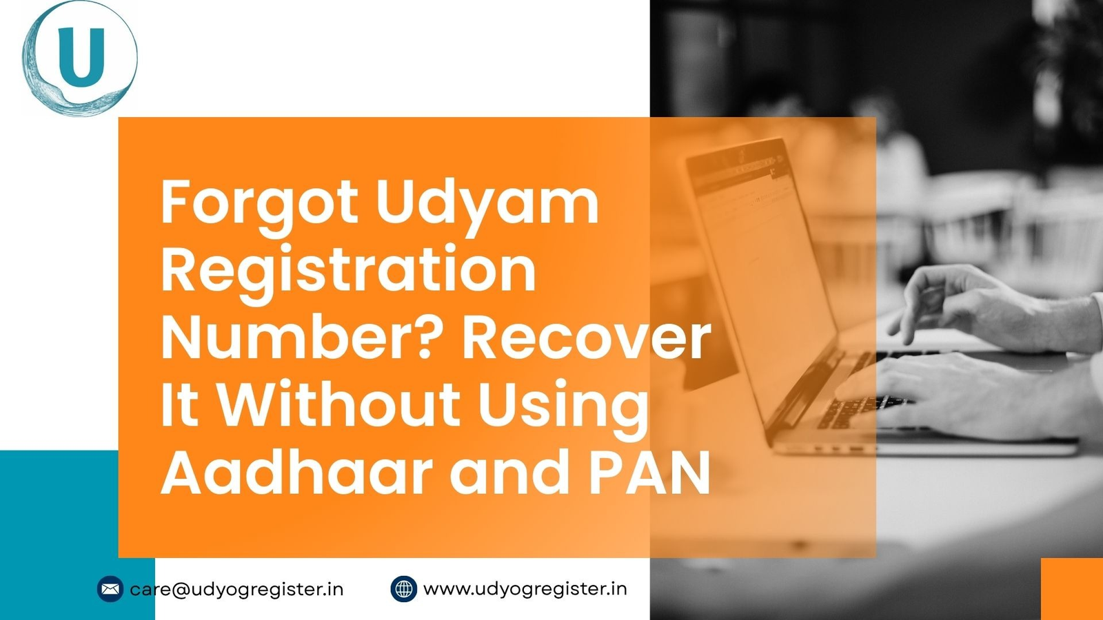 Forgot Udyam Registration Number recovery process without Aadhaar and PAN details